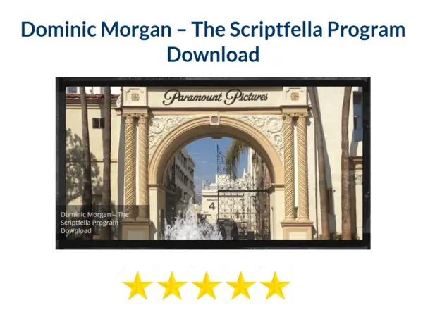 Dominic Morgan – The Scriptfella Program Download