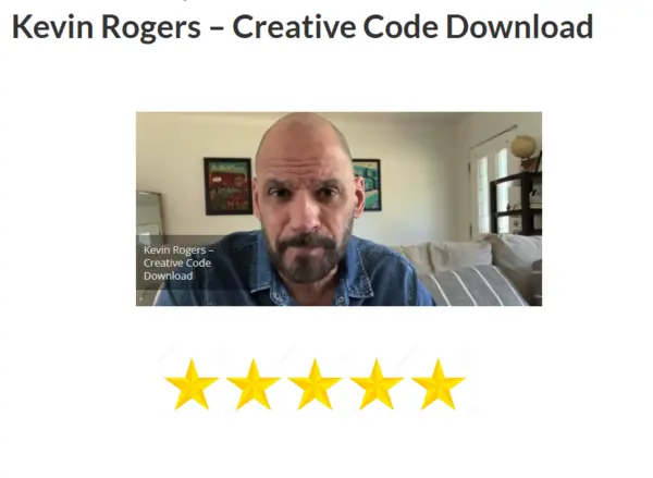 Kevin Rogers – Creative Code Download