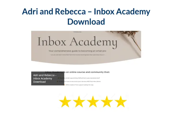 Adri and Rebecca – Inbox Academy Download
