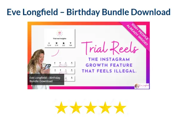 Eve Longfield – Birthday Bundle Download