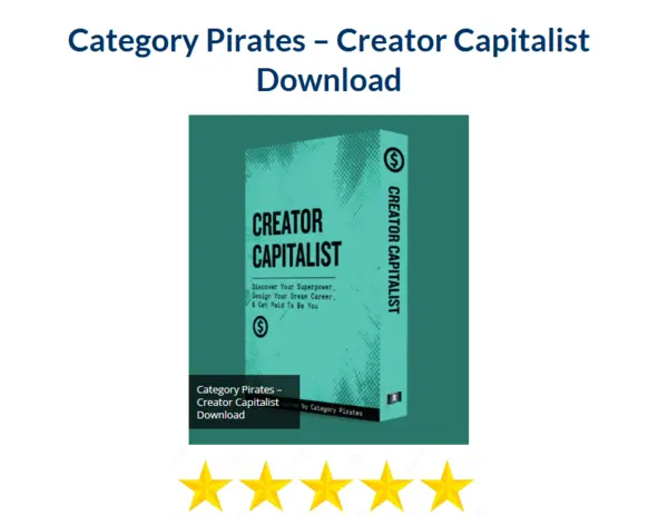 Category Pirates – Creator Capitalist Download