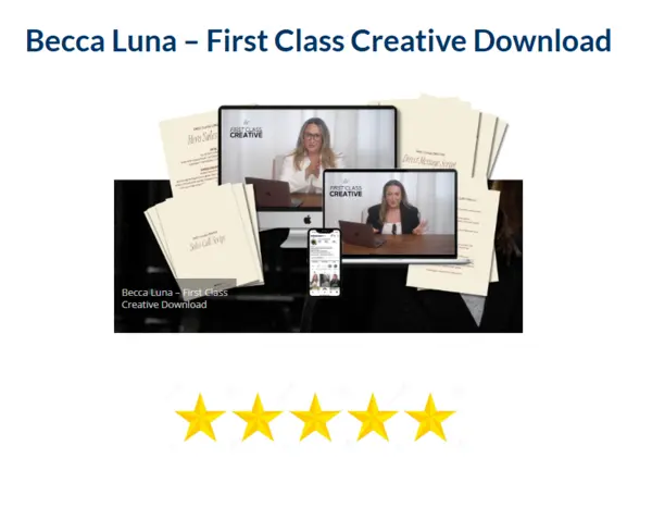 Becca Luna – First Class Creative Download
