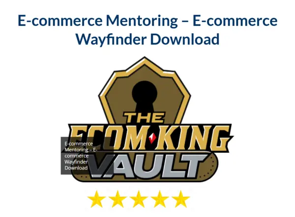 E– commerce Mentoring – E– commerce Wayfinder Download