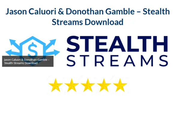 Jason Caluori & Donothan Gamble – Stealth Streams Download