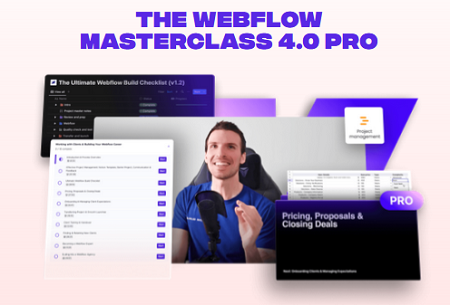 Flux Academy - The Webflow Masterclass 4.0 PRO