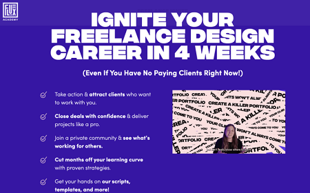 Flux Academy – Design Career Kickstarter Bundle