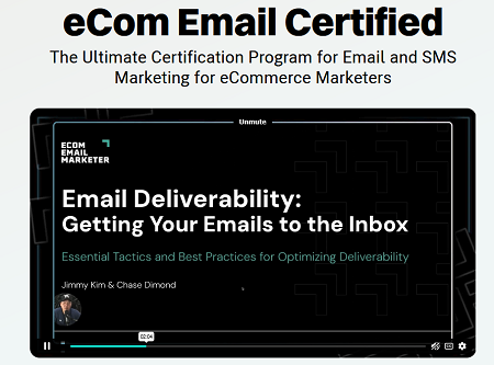 Chase Dimond & Jimmy Kim – Ecom Email Certified