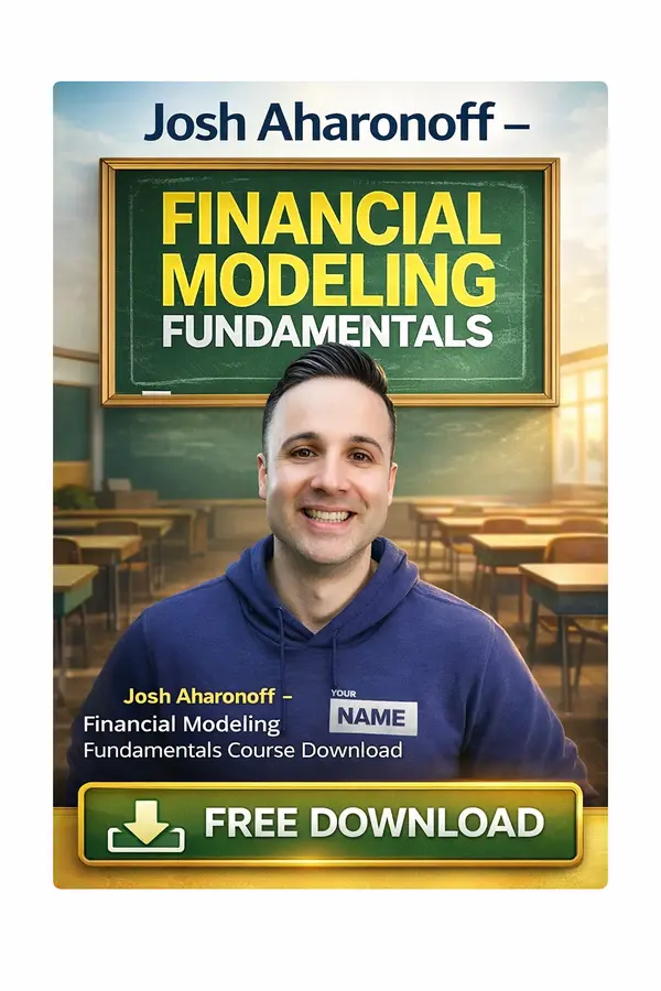 Josh Aharonoff – Financial Modeling Fundamentals Course Download