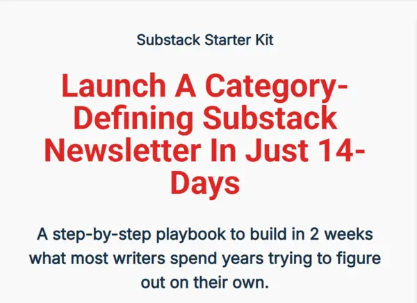 Dickie Bush & Nicolas Cole – Substack Starter Kit Download
