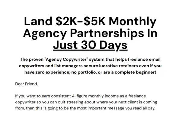 Francis The Nomad – The Agency Copywriter Download