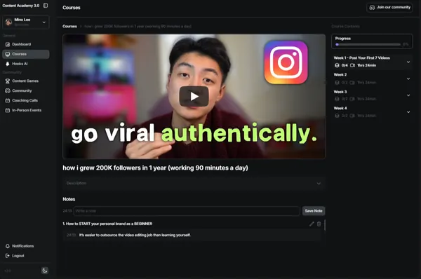 Justin Leung – Content Academy 3.0 Download
