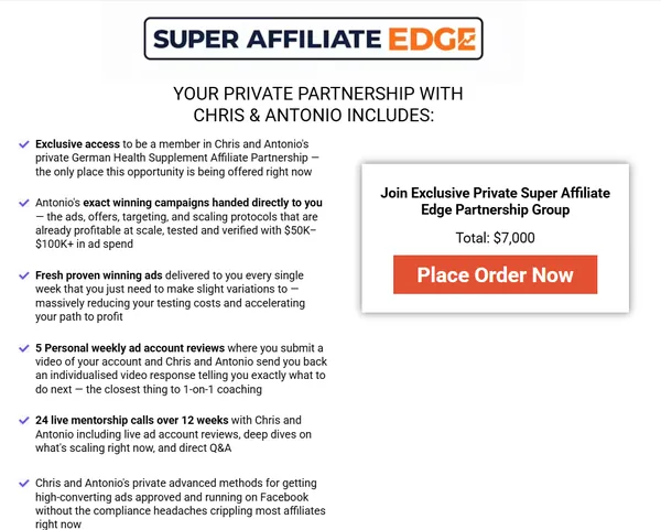 Chris Reader – Super Affiliate Edge Download