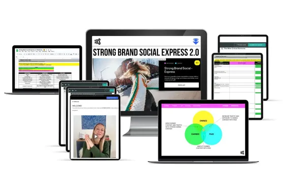 Katie Wight – Strong Brand Social Express 2.0 Download