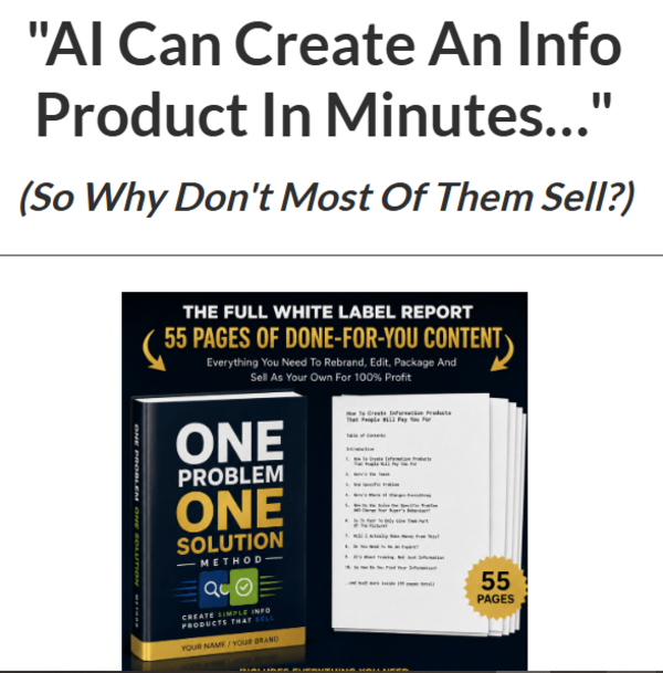 Tony Shepherd – One Problem One Solution Free Download
