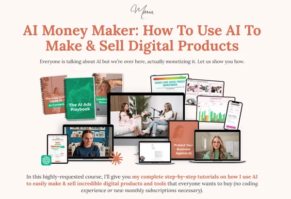 Maria Wendt – AI Money Maker Download