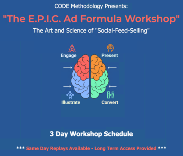 Chris Rocheleau – The Epic Ad Formula Workshop CODE Methodology Download