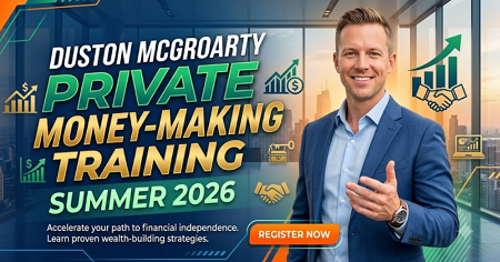 Duston McGroarty - Summer 2026 Private Money-Making Training