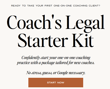 Valerie Del Grosso – The Coach's Legal Starter Kit