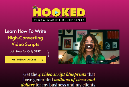 Alex Cattoni – Hooked Video Script Blueprints