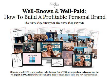 Maria Wendt - How To Build A Profitable Personal Brand