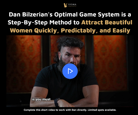 Sigma Society – Dan Blizerian – Optimal Game System