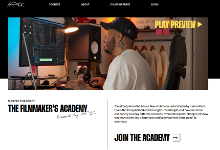 Adrian Per – The Filmmaker's Academy (UP)
