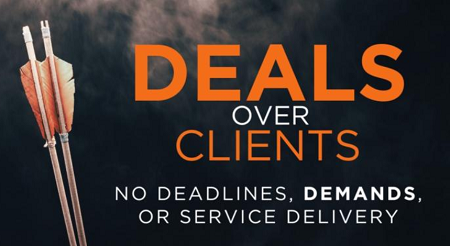 Tony Teegarden - Deals Over Clients